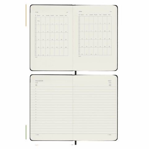 Victoria\'s Journals Classic 2024 Sert Kapak Günlük Ajanda 9x14 Pembe 123-9189