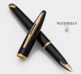 Waterman Carene Lake Siyah GT Dolma Kalem M Uç