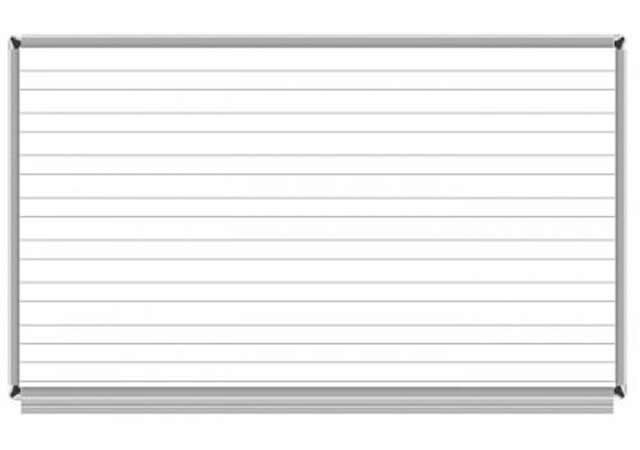 Akyazı Duvara Monte Laminant Güzel Yazı Çizgili  Yazı Tahtası 120x200