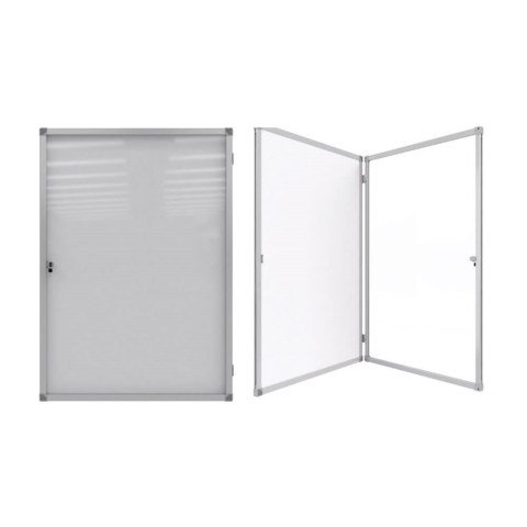 Akyazı Camekanlı Manyetik Pano İnce Çerçeveli Kapaklı 50x70