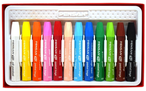 Pensan Pastel Boya 12 Renk