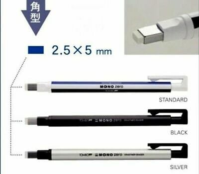 Tombow Mono Zero Basmalı Kalem Silgi Geniş Uç 2.5x5mm