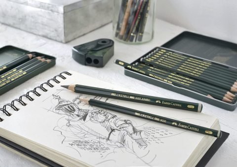Faber Castell 9000 Dereceli Kurşun Kalem Seti 5B-5H