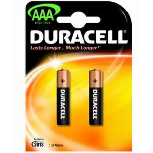 Duracell AAA İnce Kalem Pil 2'li Kart