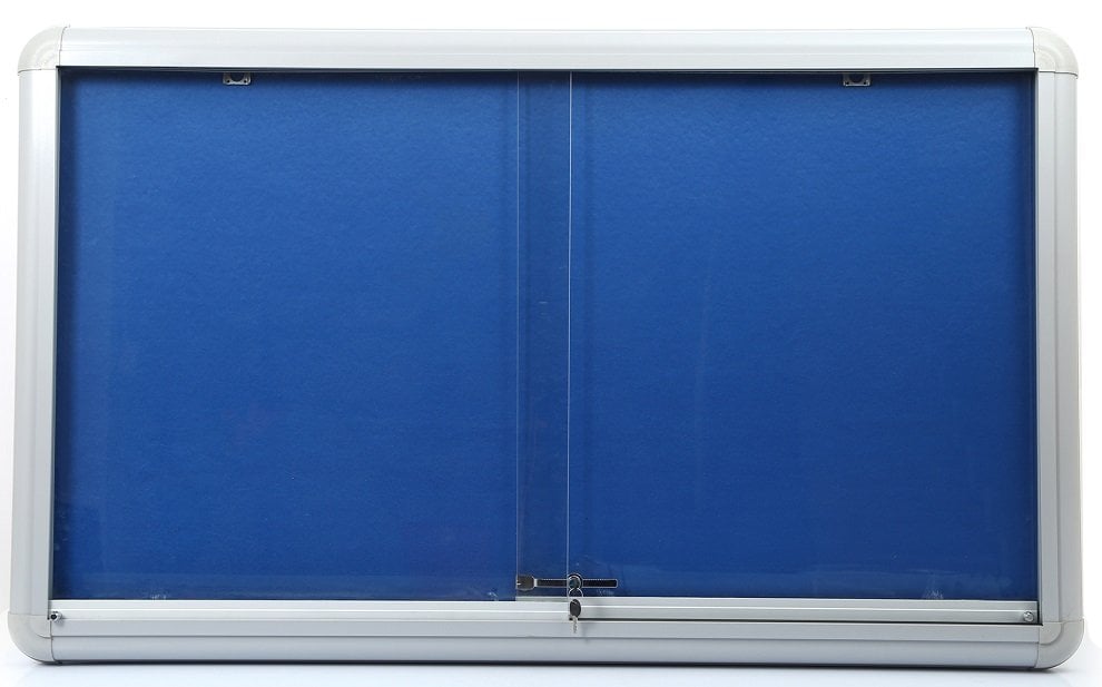 Akyazı Camekanlı Kumaşlı Pano Alüminyum Çerçeveli 60x90