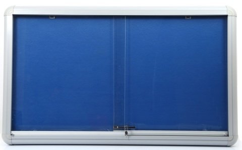 Akyazı Camekanlı Kumaşlı Pano Alüminyum Çerçeveli 60x90