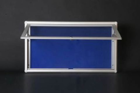 Akyazı Oval Çerçeve Yukarı Açılır Kumaşlı Pano 60x90