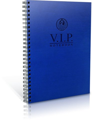 Gıpta VIP Spiralli Deri Kapak Defter A4 140yp.Çizgili