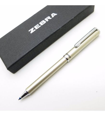Zebra Mini Teleskopik Tükenmez Kalem SL-F1 Bej