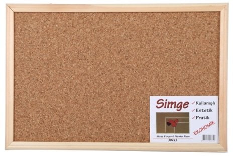 Simge Mantar Pano Ahşap Çerçeve 90x120