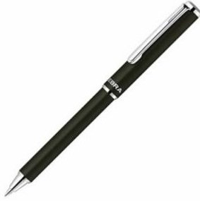 Zebra Mini Teleskopik Tükenmez Kalem SL-F1 Siyah