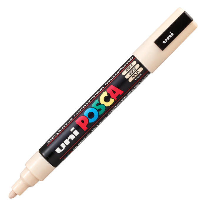 Uni POSCA 1.8-2.5 Su Bazlı Poster Markörü Bej