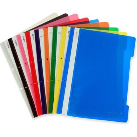 Leitz 41891050 Plastik Telli Dosya Açık Yeşil 50'li