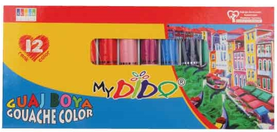 Südor Guaj Boya Seti 9ML 12 Renk
