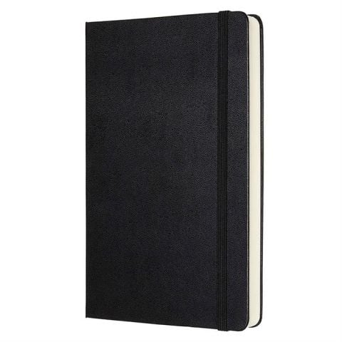 Moleskine Classic Expanded Yumuşak Kapak Çizgisiz Defter 13x21 Siyah