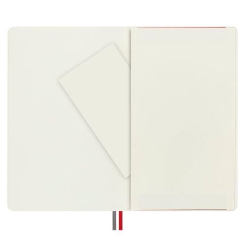 Moleskine Classic Expanded Yumuşak Kapak Çizgili Defter 13x21 Kırmızı