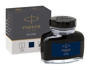 Parker Quink Dolma Kalem Mürekkebi Mavi Siyah