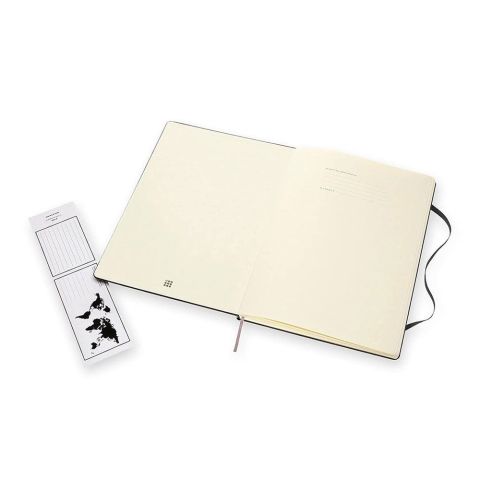Moleskine Büyük Boy 13x21 Sert Kapak Noktalı Defter Siyah