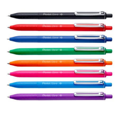 Pentel İzee 1.0mm Yağ Bazlı Tükenmez Kalem Turuncu