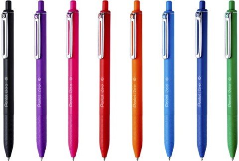 Pentel İzee 1.0mm Yağ Bazlı Tükenmez Kalem Turuncu