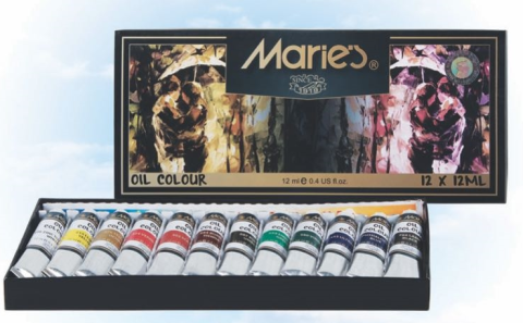 Maries Yağlı Boya 12ML 12 Renk