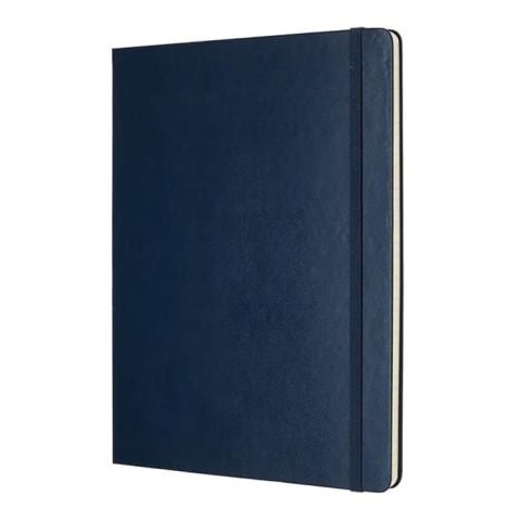 Moleskine Classic Sert Kapak Çizgili Defter 19x25 Safir Mavi