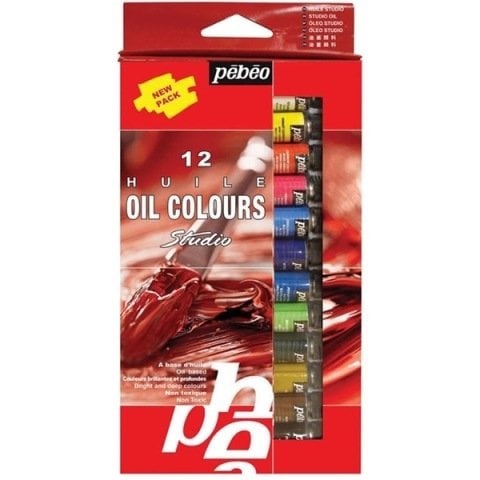 Pebeo Yağlı Boya 12ML 12 Renk