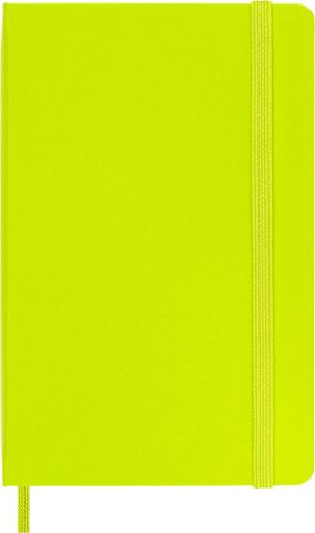 Moleskine Classic Sert Kapak Çizgili Defter 9x14 Limon Yeşili