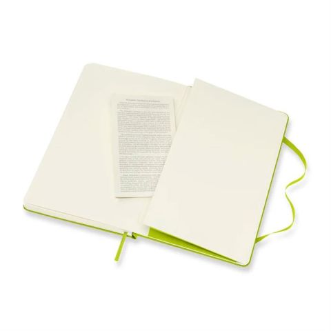 Moleskine Classic Sert Kapak Çizgili Defter 13X21 Limon Yeşili