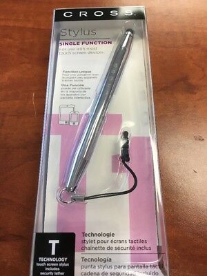 Cross Tech1 Stylus Dokunmatik Tükenmez Kalem Krom