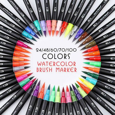 Staedtler Fırça Uçlu Keçeli Kalem Çift Uçlu 120 Renk