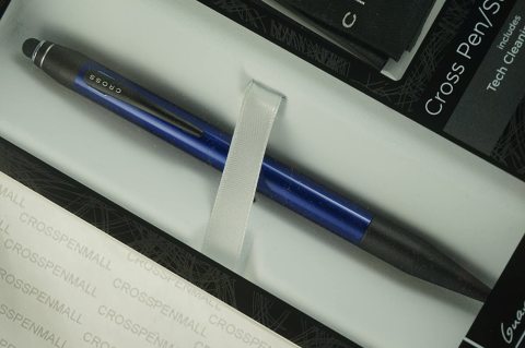 Cross Tech2.2 Stylus Multifonksiyon Tükenmez Kalem Mavi Tükenmez
