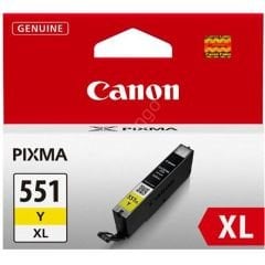 Canon CLI-551XL Sarı Mürekkep Kartuş