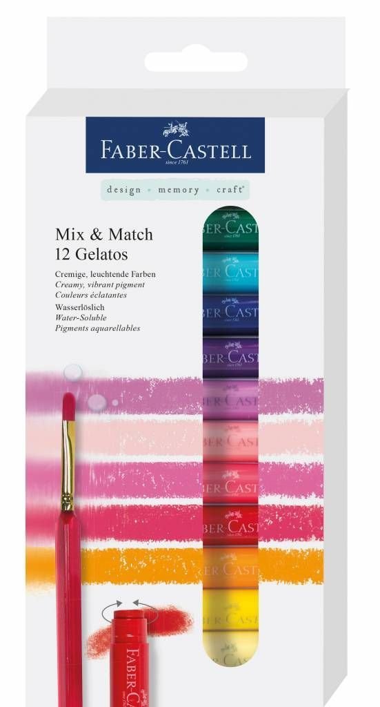 Faber Castell Gelato Mum Boya 12 Renk