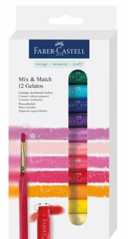 Faber Castell Gelato Mum Boya 12 Renk