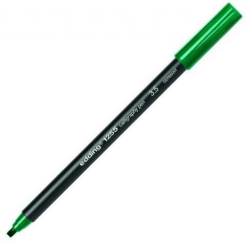 Edding 1255 Kaligrafi Kalemi 3.5mm. Çam Yeşili
