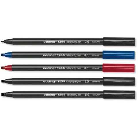 Edding 1255 Kaligrafi Kalemi 3.5mm. Bordo