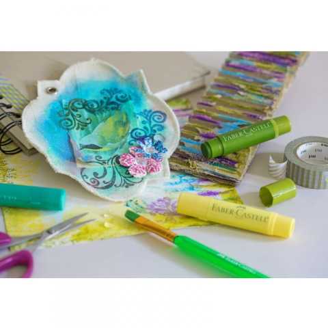 Faber-Castell Gelato Mum Boya Metal Renkler 4 Renk