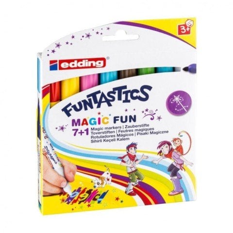 Edding Funtastics Sihirli Keçeli Kalem Seti 8 Renk