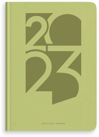 Gıpta Driven 2023 Günlük Ajanda 17x24