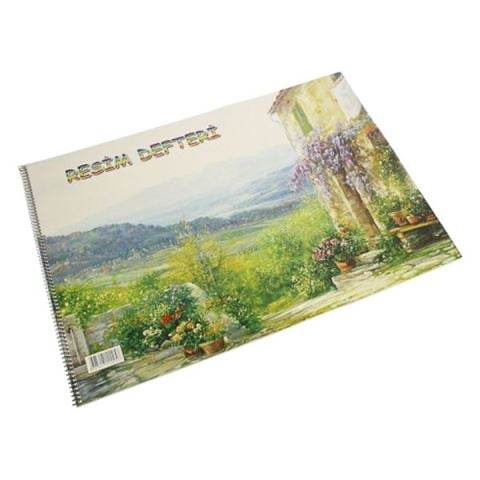 Resim Defteri 35x50 Spiralli Karton Kapak