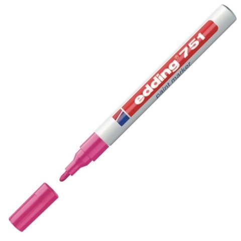 Edding 751 Boya Dekorasyon Markörü Pembe
