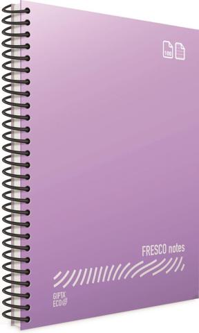Gıpta Fresco A4 Spiralli PP Kapak Defter 96yp.Kareli