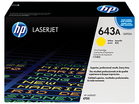 HP 643A Sarı Orijinal LaserJet Toner Kartuşu (Q5952A)