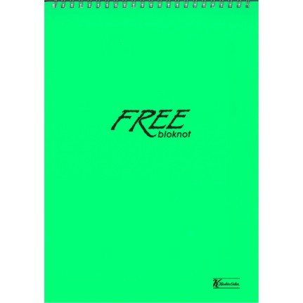 Keskin A4 Free Office Spiralli Bloknot 100 Yp.Kareli