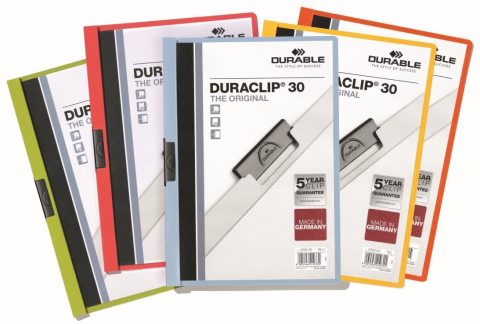 Durable Duraclip Original 30 Sayfa Kapasiteli - Turuncu