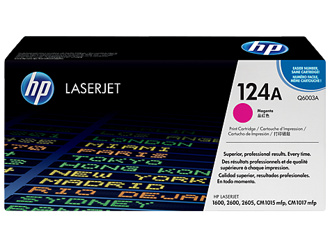 HP 124A Macenta Orijinal LaserJet Toner Kartuşu (Q6003A)
