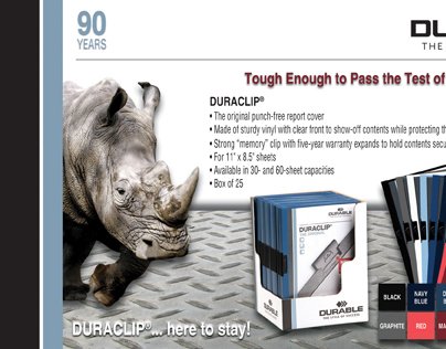 Durable Duraclip Original 30 Sayfa Kapasiteli - Yeşil
