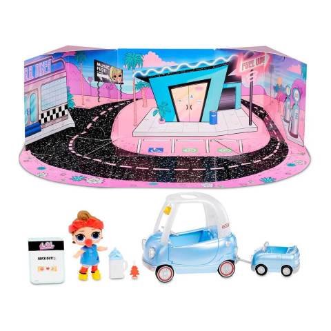 L.O.L Bebek ve Mobilya Oyun Seti Seri 2 Road Trip-Can Do Baby