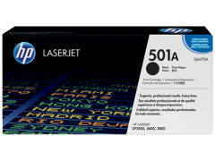 HP 501A Siyah Orijinal LaserJet Toner Kartuşu (Q6470A)